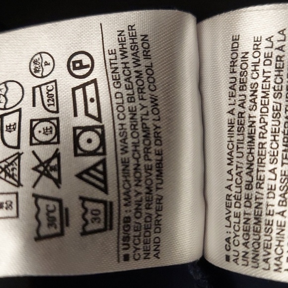 BANANA REPUBLIC FACTORY Navy and Black Sleeveless Jumper - Picture 14 of 14